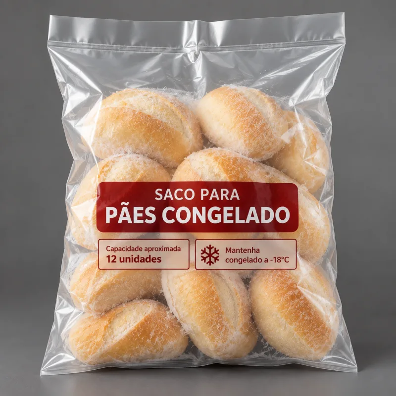 Saco para Pães Congelados